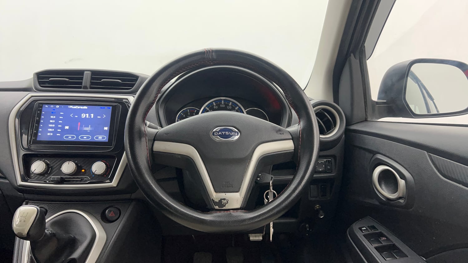 Used 2019 Datsun GO T Petrol Manual interior STEERING VIEW