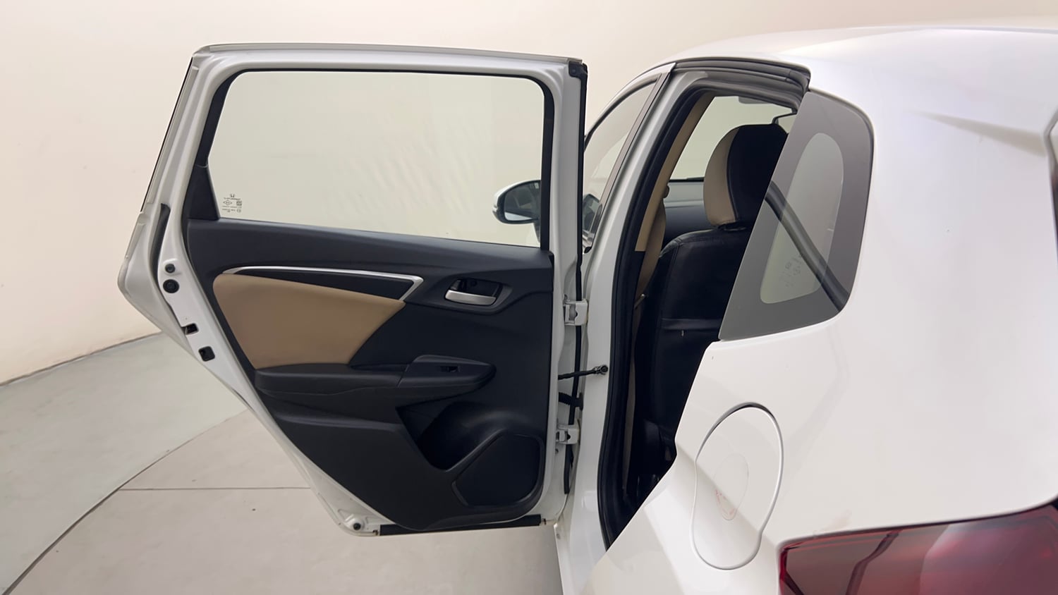 Used 2018 Honda Jazz V AT Petrol Petrol Automatic interior LEFT REAR DOOR OPEN VIEW