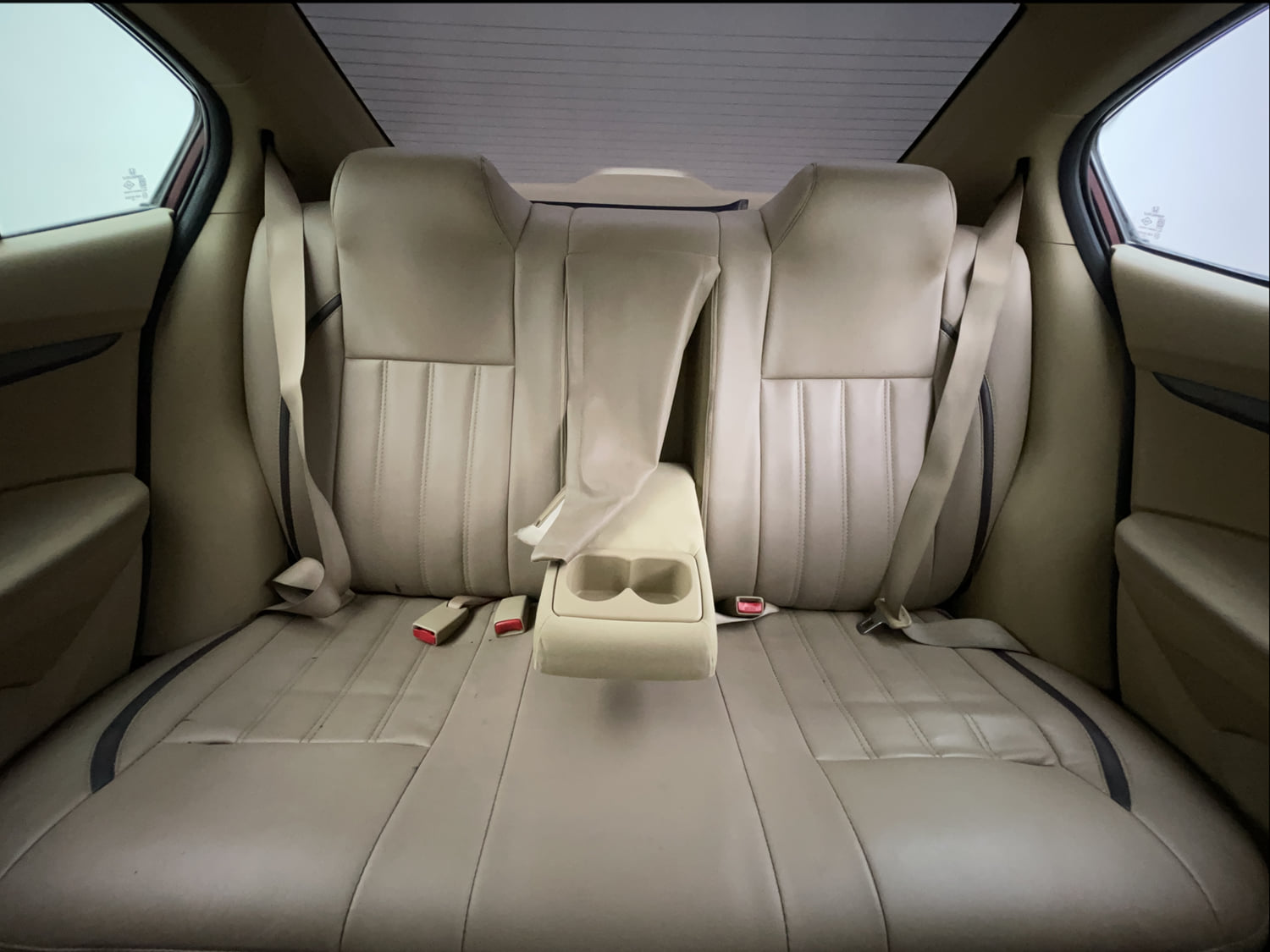 Used 2012 Honda City 1.5 V AT Petrol Automatic interior REAR SEAT CONDITION VIEW