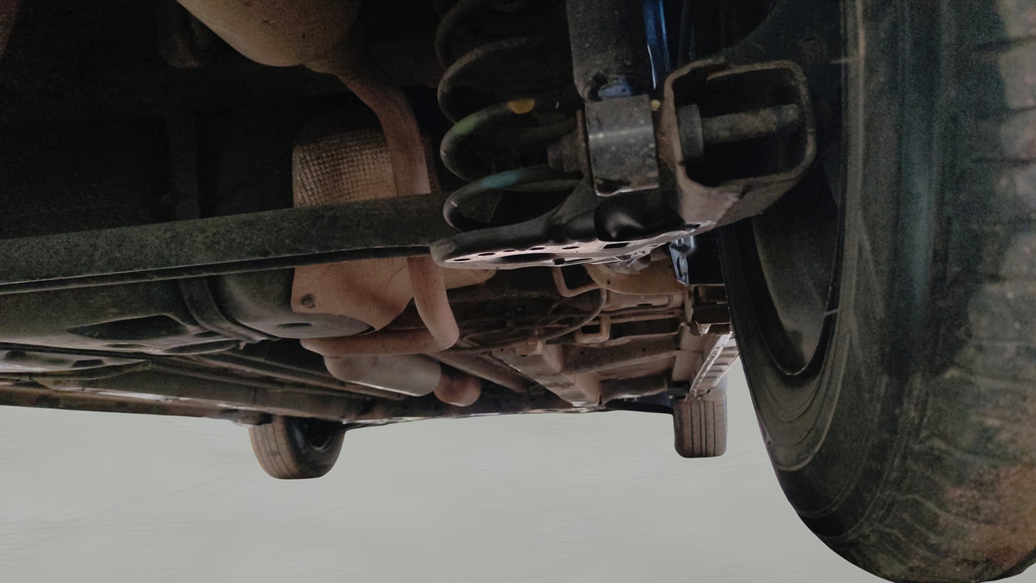 Used 2015 Maruti Suzuki Swift Dzire VXI Petrol Manual extra REAR RIGHT UNDERBODY VIEW
