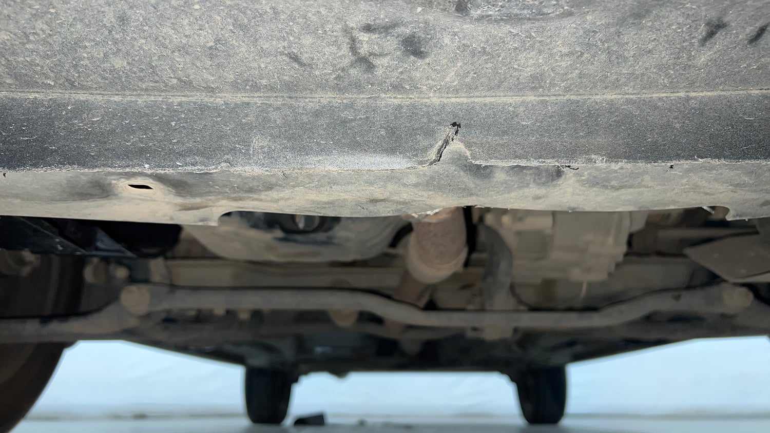 Used 2025 Tata Tiago XE CNG Cng Manual extra FRONT LEFT UNDERBODY VIEW