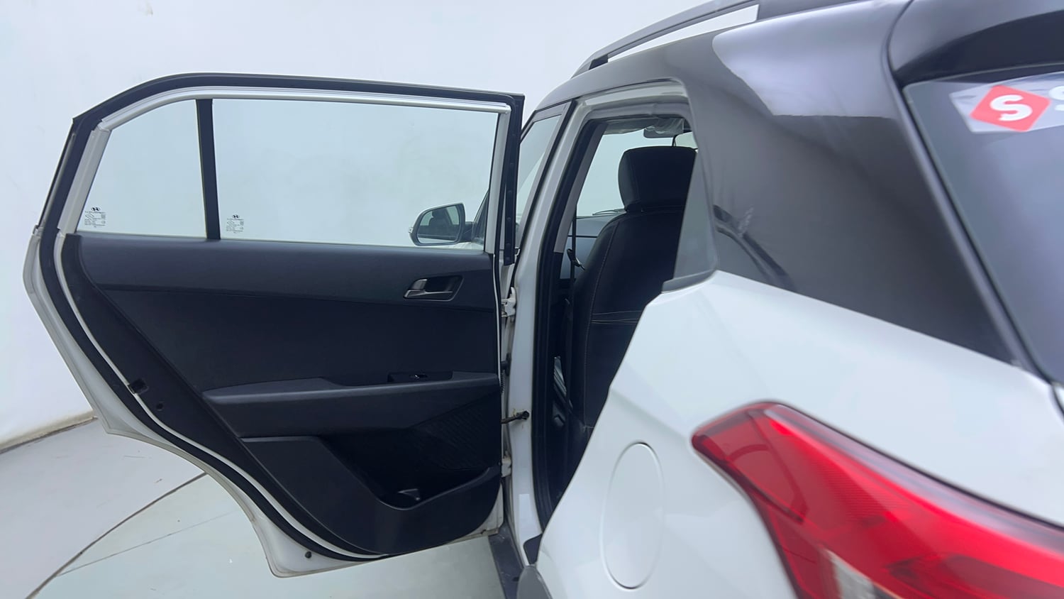 Used 2017 Hyundai Creta 1.6 SX Plus Petrol Special Edition Petrol Manual interior LEFT REAR DOOR OPEN VIEW
