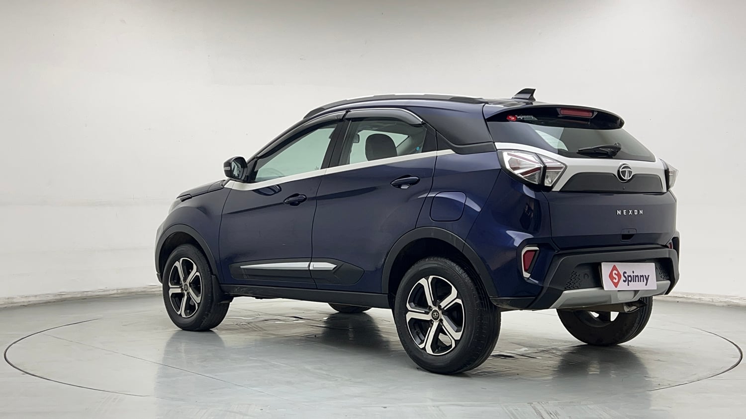 Used 2022 Tata Nexon XZA Plus (HS) Petrol Automatic exterior LEFT REAR CORNER VIEW
