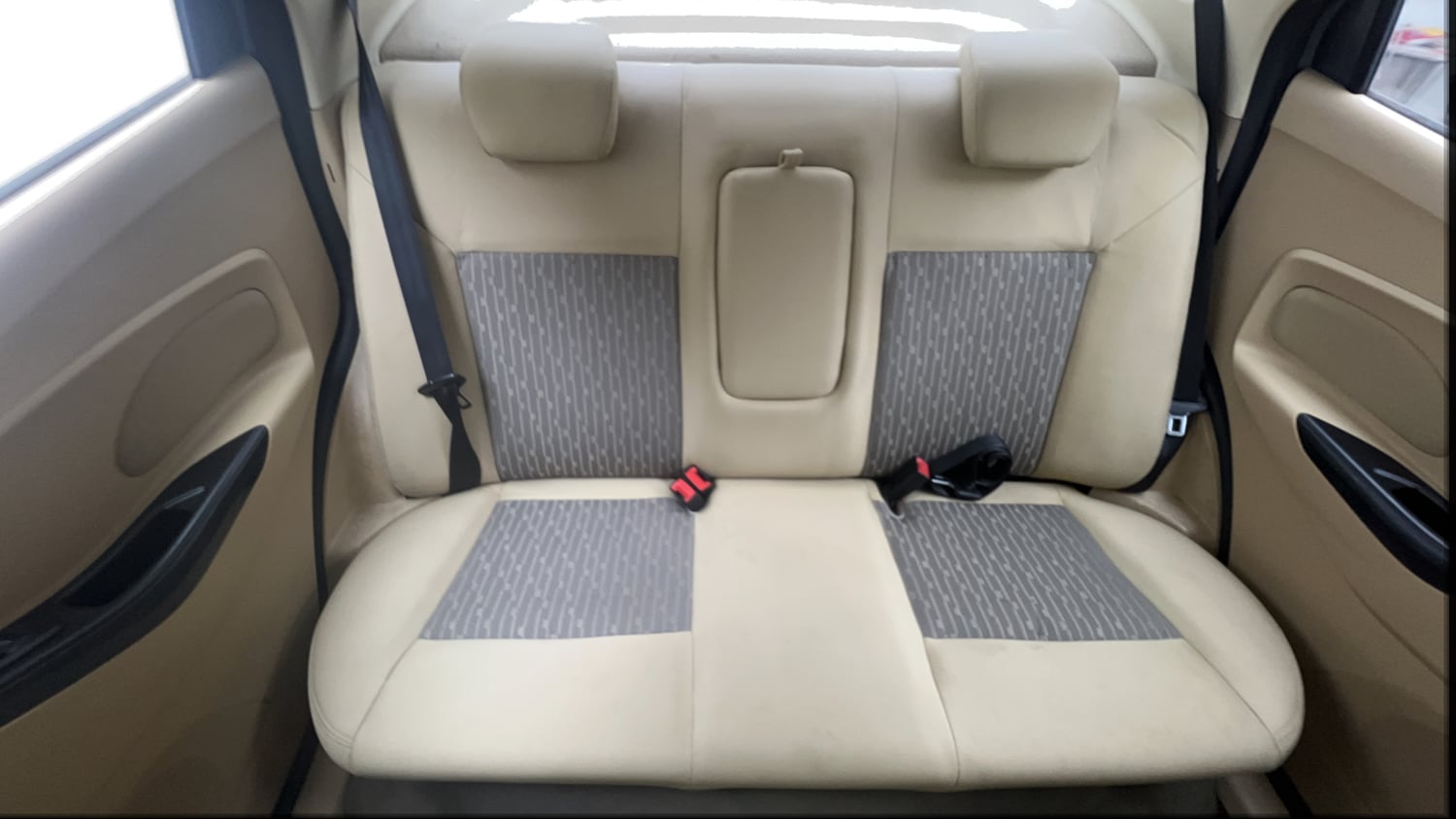 Used 2016 Ford Figo Aspire Trend 1.2 Ti-VCT Petrol Manual interior REAR SEAT CONDITION VIEW