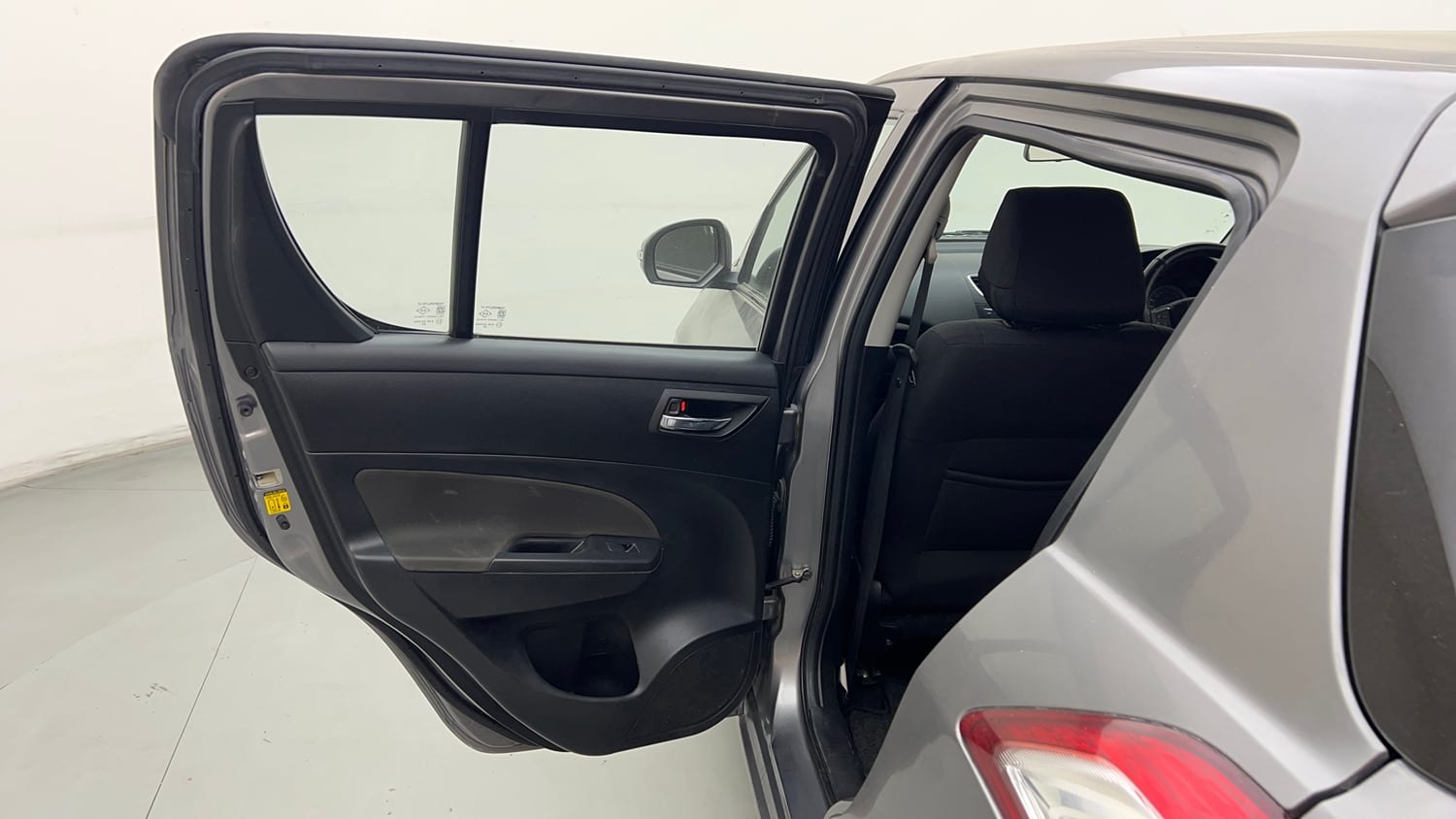 Used 2015 Maruti Suzuki Swift ZXi Petrol Manual interior LEFT REAR DOOR OPEN VIEW