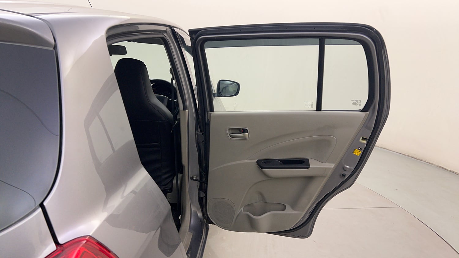 Used 2014 Maruti Suzuki Celerio VXi Petrol Manual interior RIGHT REAR DOOR OPEN VIEW