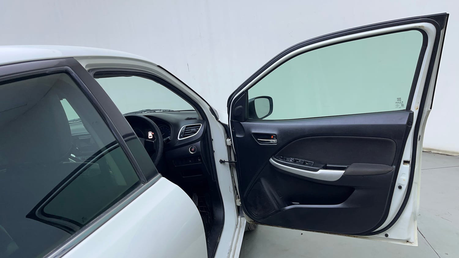 Used 2017 Maruti Suzuki Baleno Zeta 1.2 AT Petrol Automatic interior RIGHT FRONT DOOR OPEN VIEW