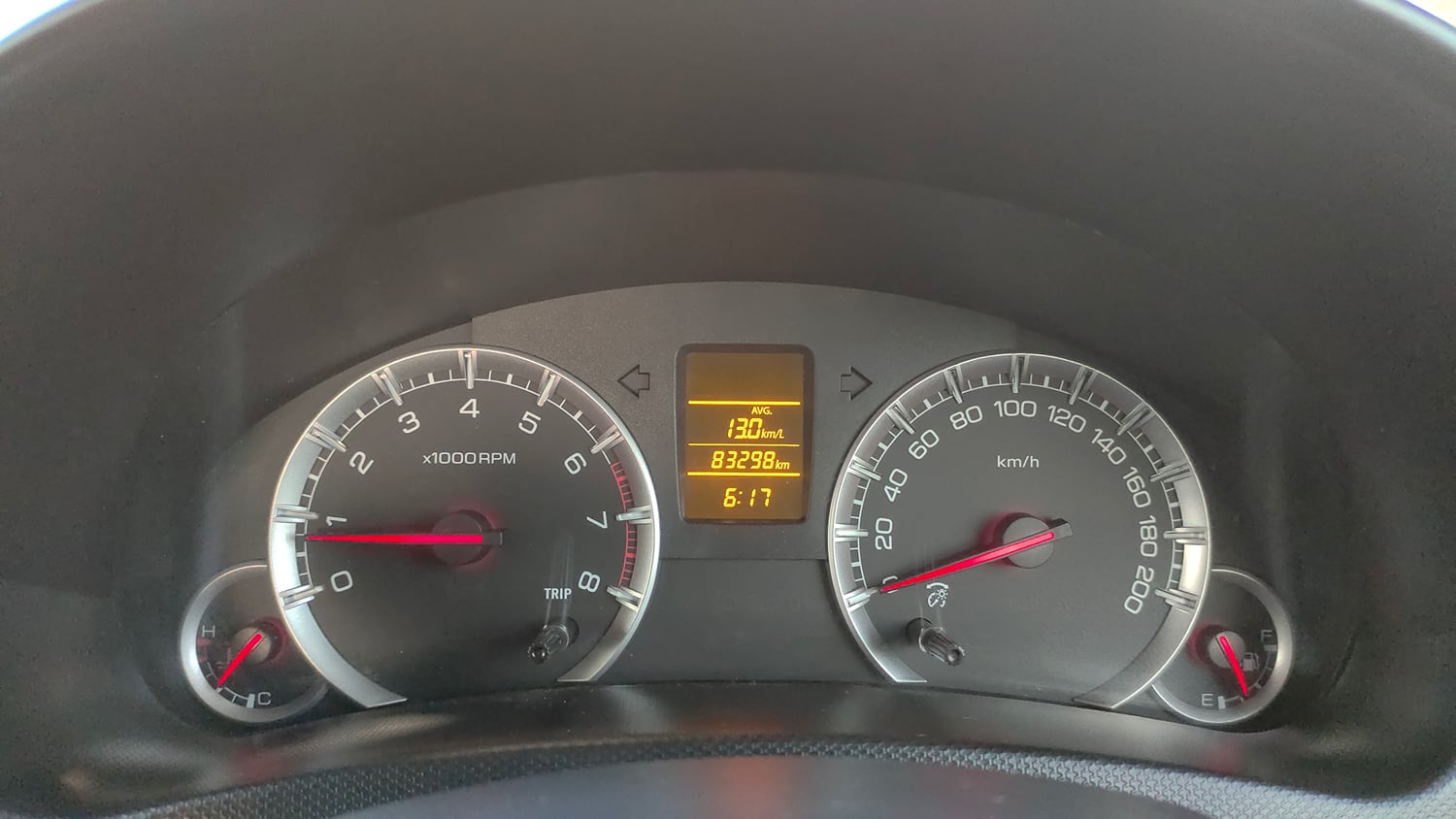 Used 2015 Maruti Suzuki Swift Dzire VXI Petrol Manual interior CLUSTERMETER VIEW