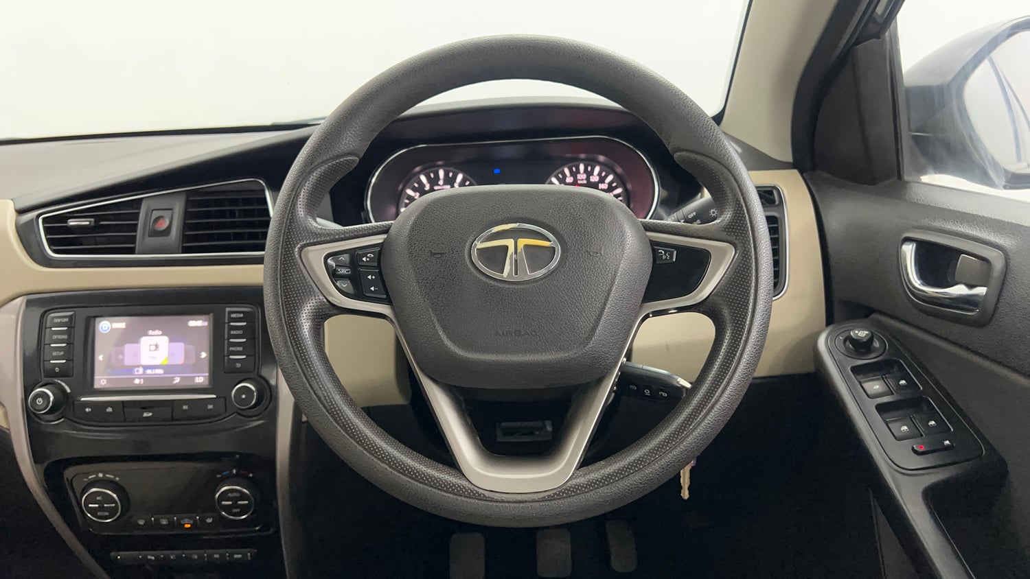 Used 2016 Tata Zest XT Petrol Petrol Manual interior STEERING VIEW