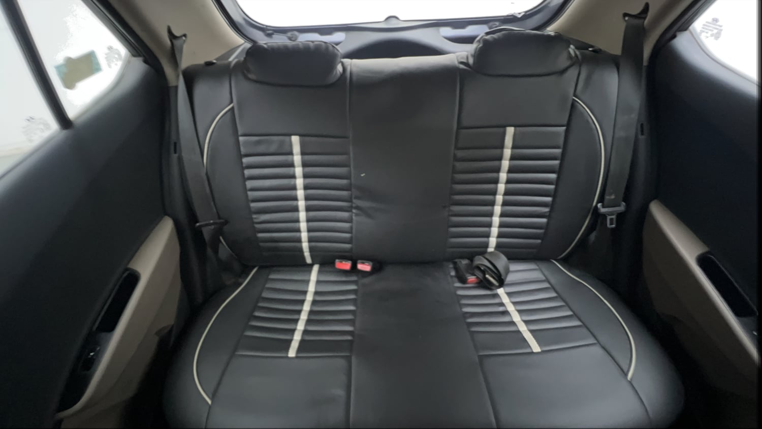 Used 2016 Hyundai Grand i10 Sportz 1.2 Kappa VTVT Petrol Manual interior REAR SEAT CONDITION VIEW