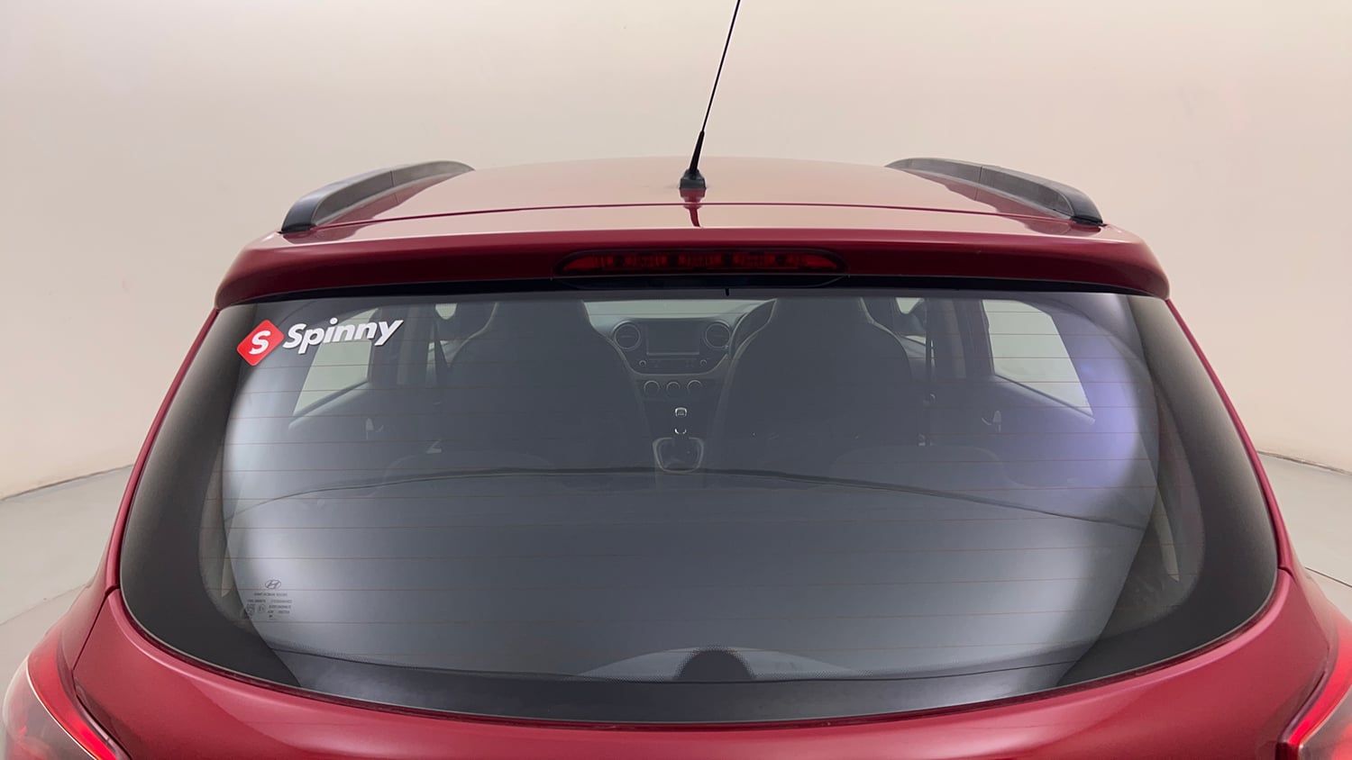 Used 2018 Hyundai Grand i10 Sportz (O) 1.2 Kappa VTVT Petrol Manual exterior BACK WINDSHIELD VIEW