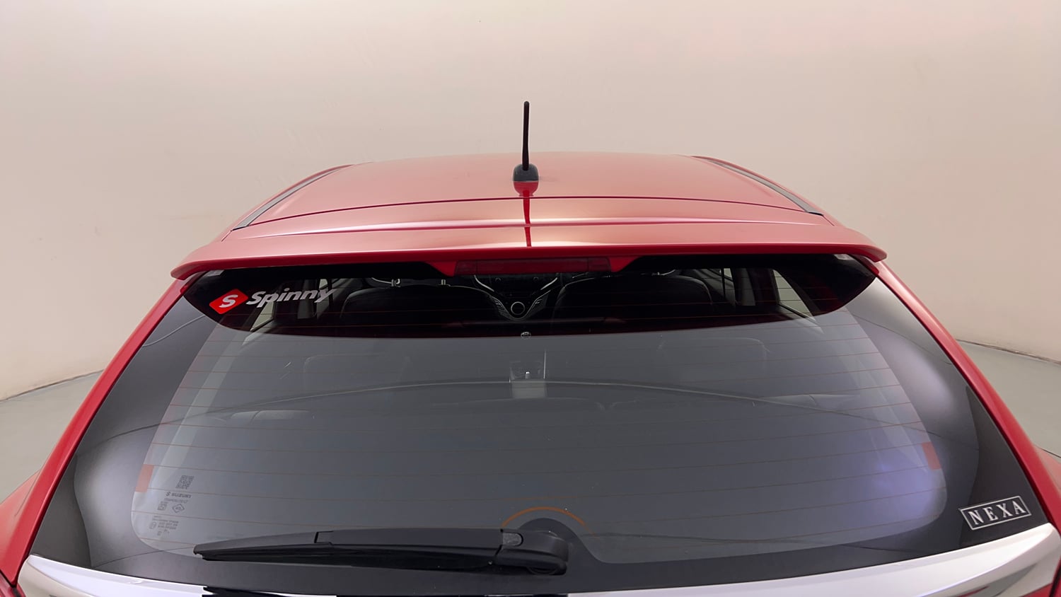 Used 2018 Maruti Suzuki Baleno Delta 1.2 Petrol Manual exterior BACK WINDSHIELD VIEW