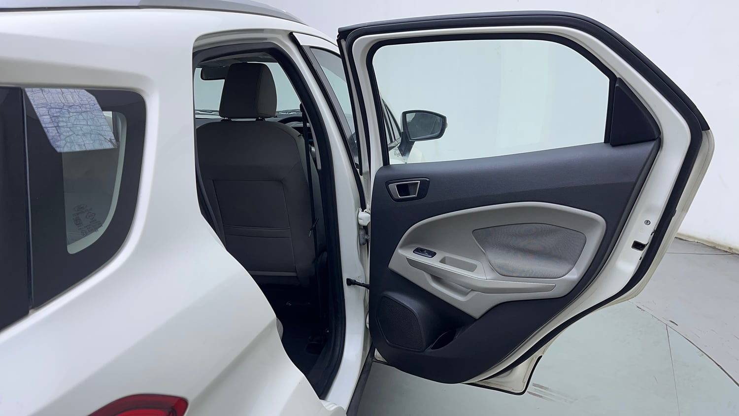 Used 2016 Ford EcoSport Titanium 1.5L Ti-VCT AT Petrol Automatic interior RIGHT REAR DOOR OPEN VIEW