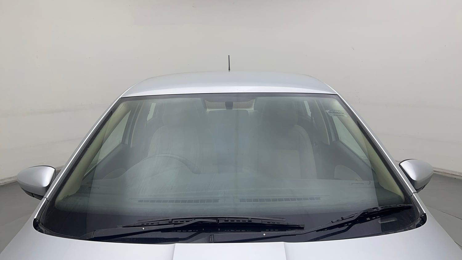 Used 2018 Skoda Rapid Ambition 1.6 MPI AT Petrol Automatic exterior FRONT WINDSHIELD VIEW