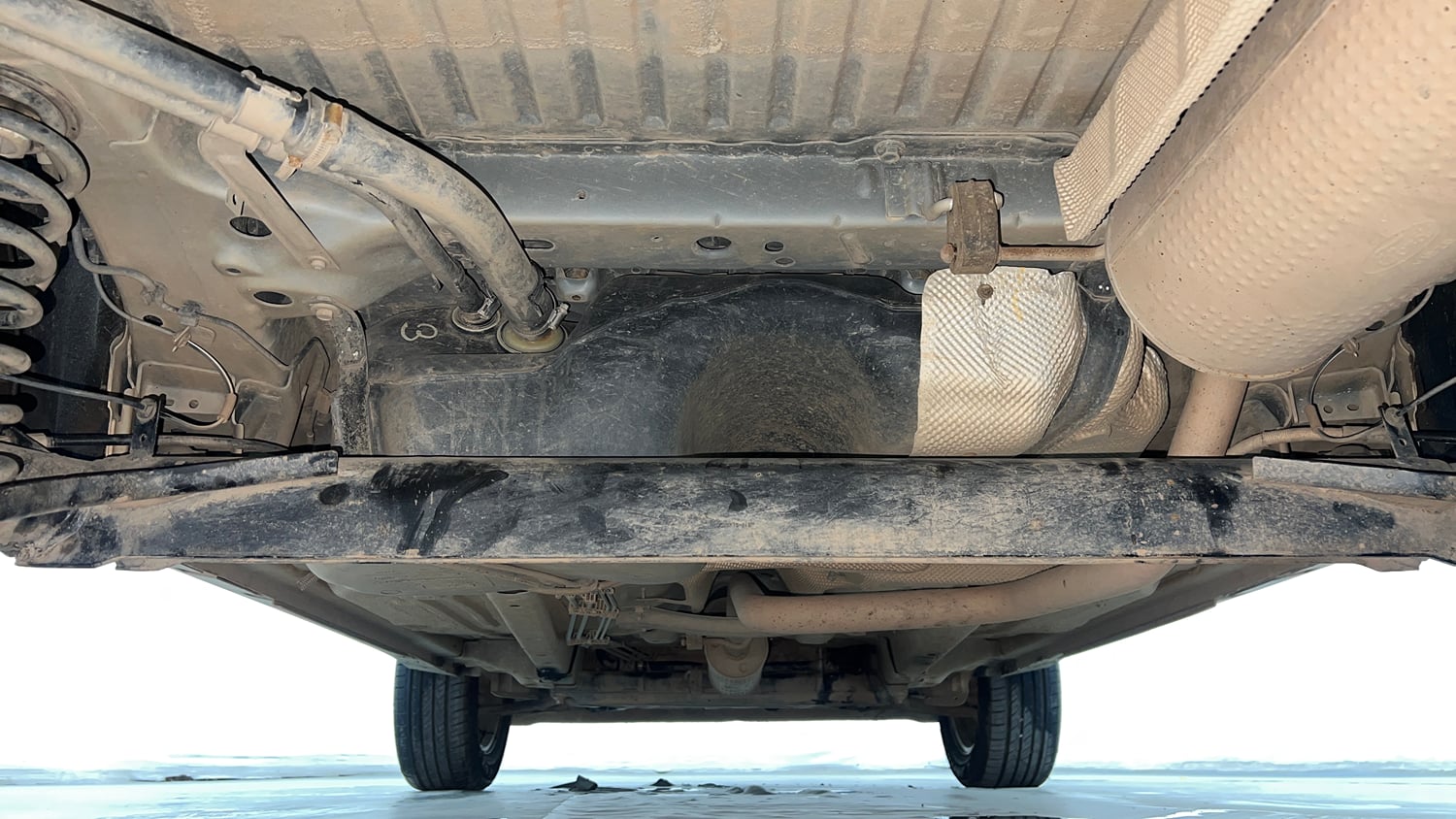Used 2021 Ford EcoSport Titanium 1.5L Ti-VCT Petrol Manual extra REAR UNDERBODY VIEW (TAKEN FROM REAR)
