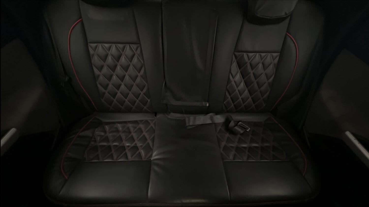 Used 2023 Nissan Magnite XV Petrol Manual interior REAR SEAT CONDITION VIEW