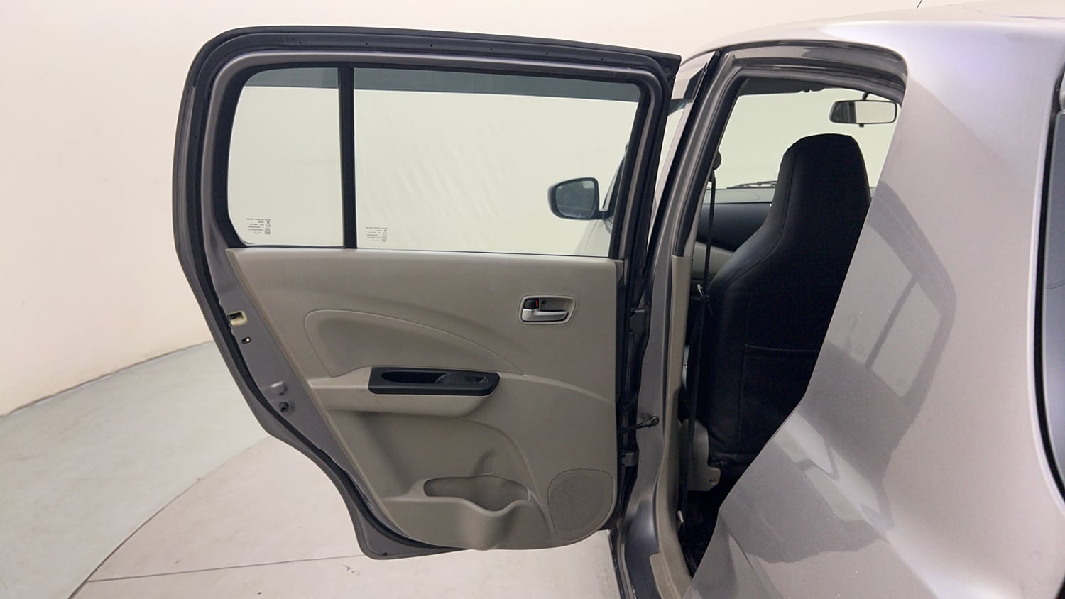 Used 2014 Maruti Suzuki Celerio VXi Petrol Manual interior LEFT REAR DOOR OPEN VIEW