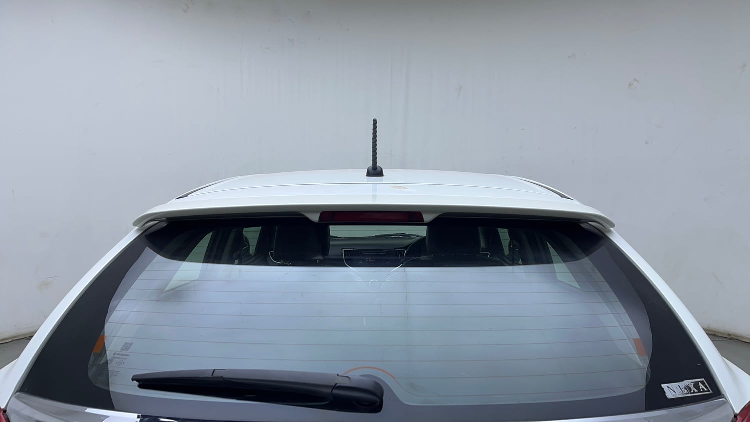 Used 2017 Maruti Suzuki Baleno Zeta 1.2 AT Petrol Automatic exterior BACK WINDSHIELD VIEW