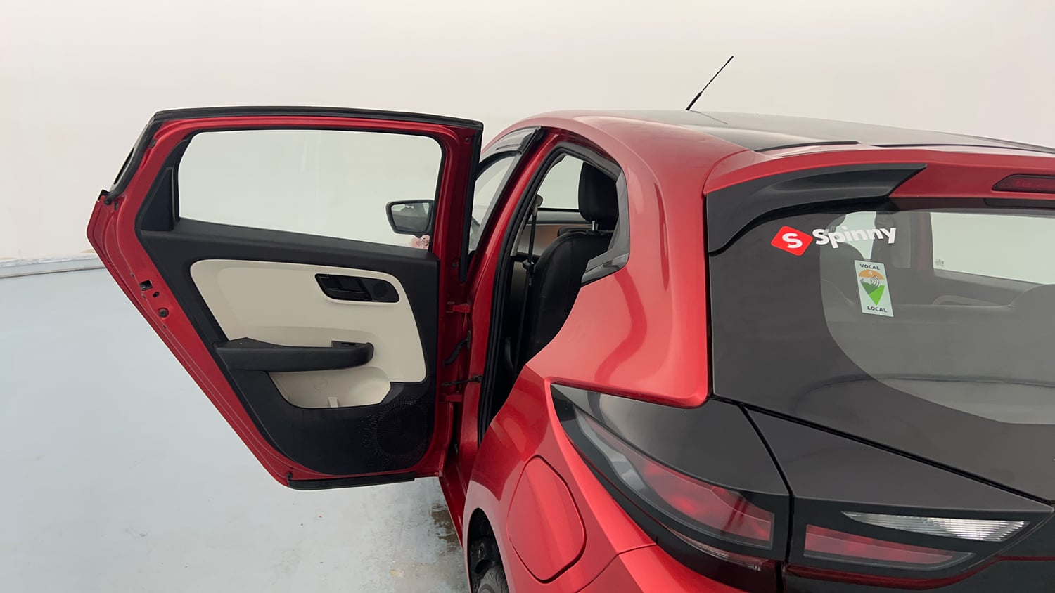 Used 2022 Tata Altroz XT Petrol Petrol Manual interior LEFT REAR DOOR OPEN VIEW