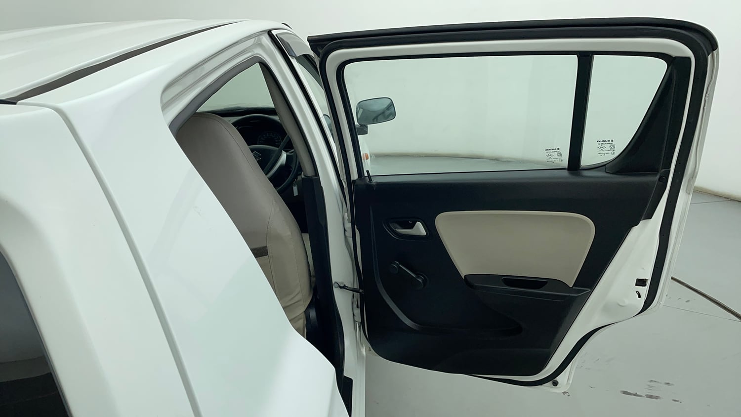 Used 2019 Maruti Suzuki Alto 800 LXi Petrol Manual interior RIGHT REAR DOOR OPEN VIEW