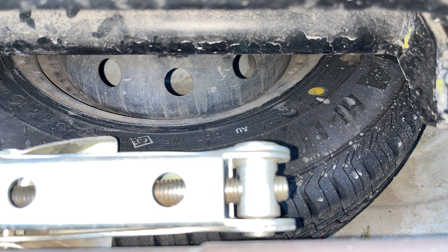 Used 2013 Maruti Suzuki Alto 800 Lxi CNG Cng Manual tyres SPARE TYRE VIEW