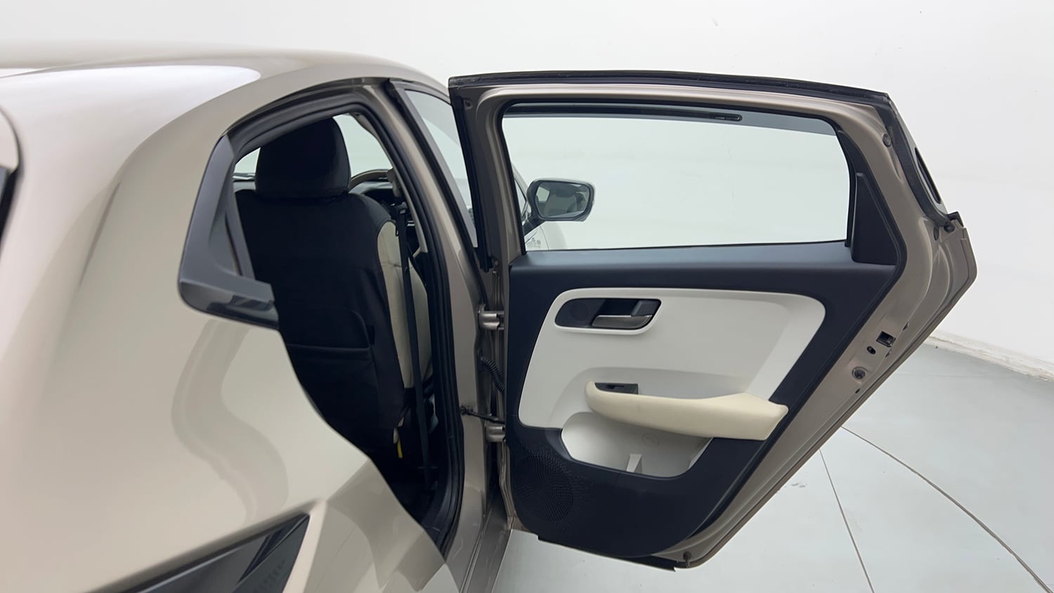 Used 2025 Tata Altroz Creative S Petrol 5AMT Petrol Automatic interior RIGHT REAR DOOR OPEN VIEW