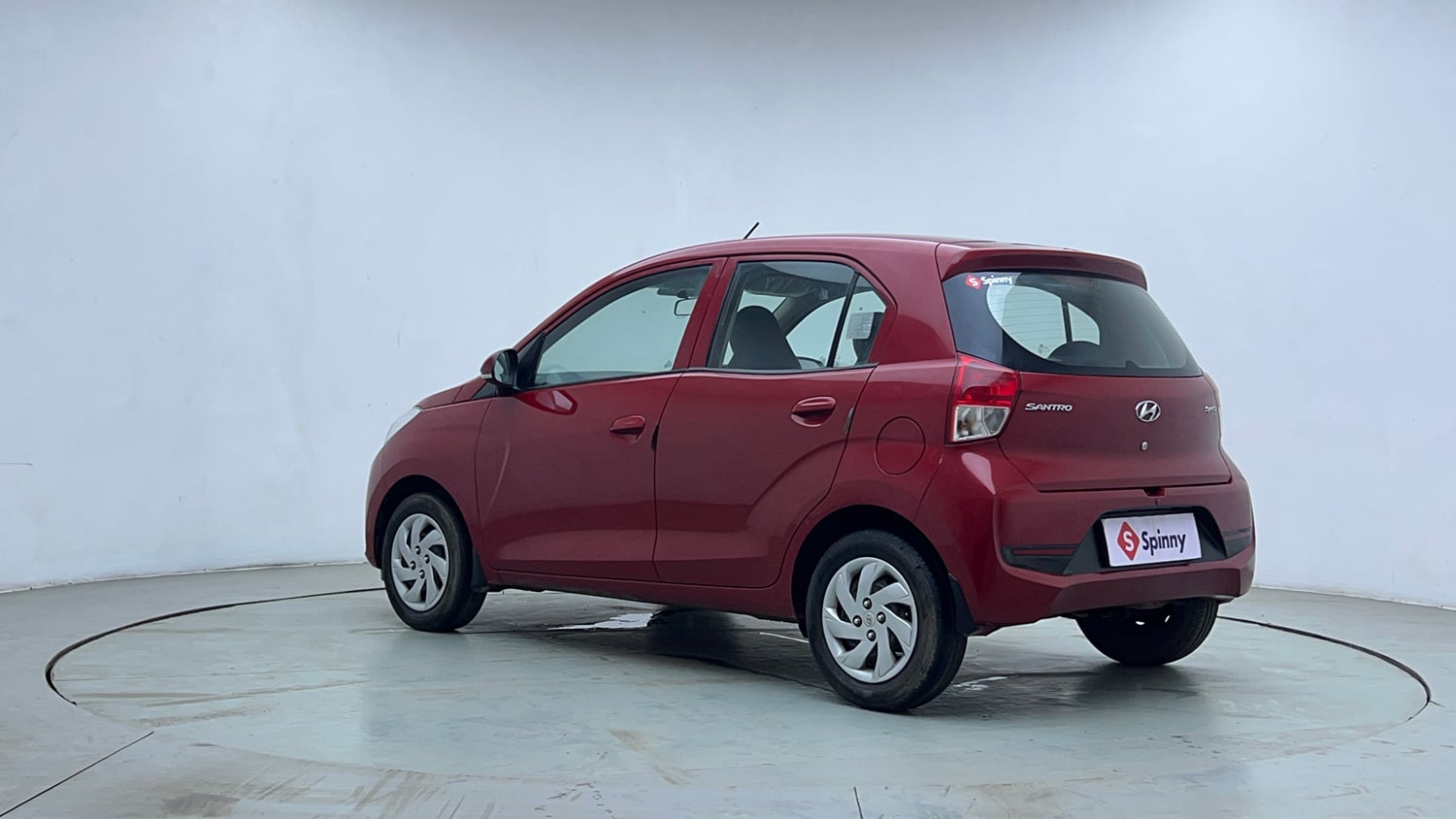 Used 2019 Hyundai Santro Sportz Petrol Manual exterior LEFT REAR CORNER VIEW