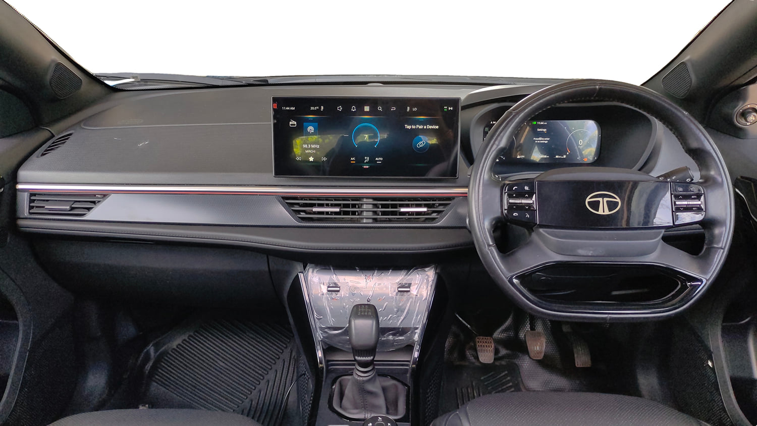 Used 2025 Tata Curvv Accomplished Plus A 1.5 Kryojet Diesel 6MT Dark Edition Diesel Manual interior DASHBOARD VIEW