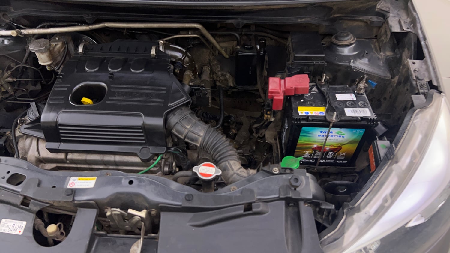 Used 2014 Maruti Suzuki Celerio VXi Petrol Manual engine ENGINE LEFT SIDE VIEW