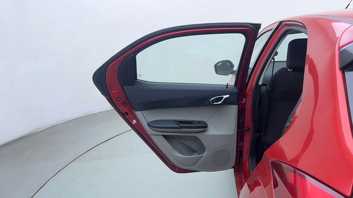 Used 2018 Tata Tiago Revotron XZA Petrol Automatic interior LEFT REAR DOOR OPEN VIEW