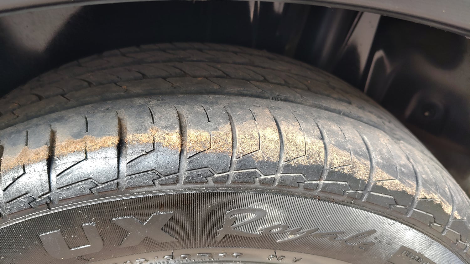 Used 2021 Maruti Suzuki S-Cross Zeta Petrol Manual tyres LEFT REAR TYRE TREAD VIEW
