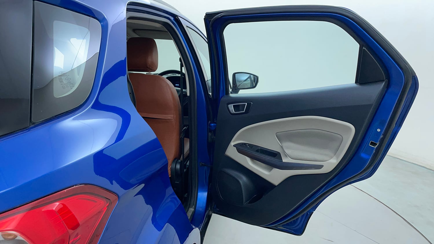 Used 2020 Ford EcoSport Titanium + 1.5L Ti-VCT AT Petrol Automatic interior RIGHT REAR DOOR OPEN VIEW