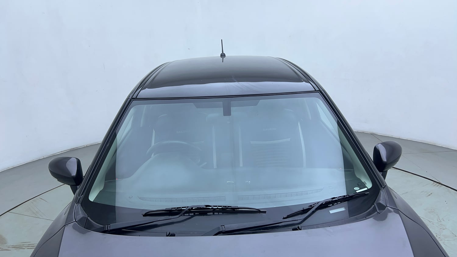 Used 2018 Maruti Suzuki Baleno Delta 1.2 Petrol Manual exterior FRONT WINDSHIELD VIEW