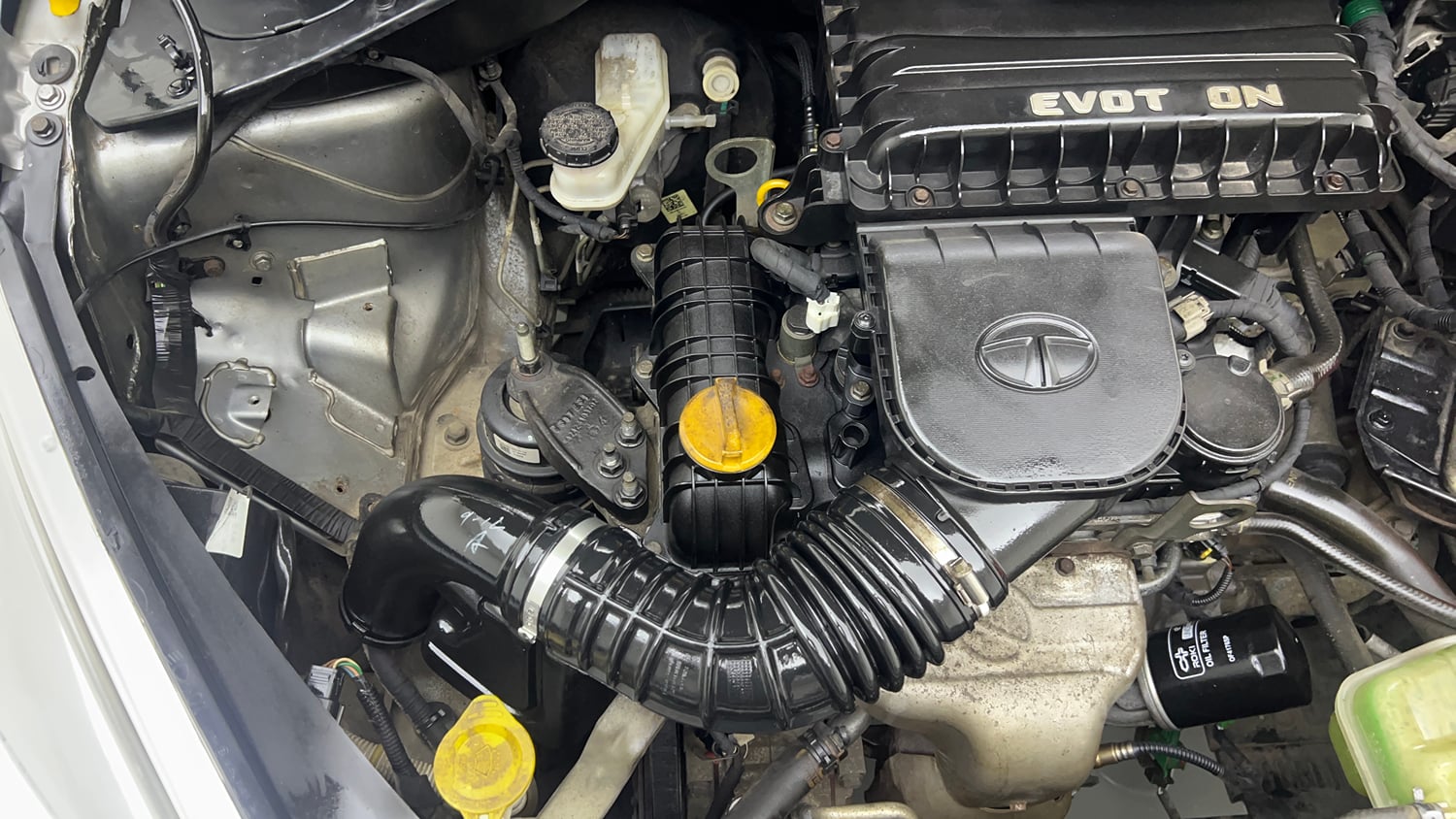 Used 2018 Tata Tiago Revotron XTA Petrol Automatic engine ENGINE RIGHT SIDE VIEW