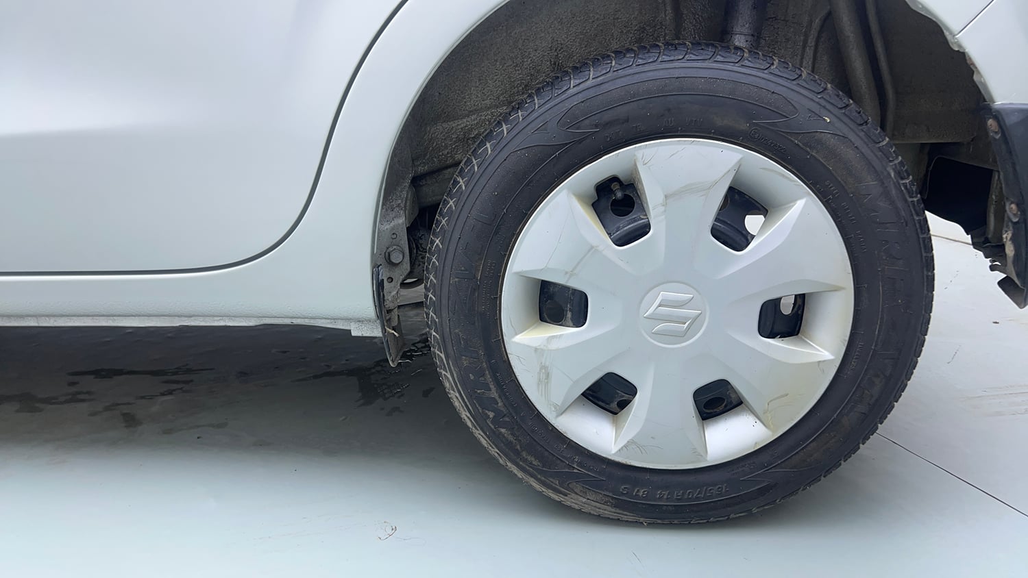 Used 2021 Maruti Suzuki Wagon R ZXi 1.2 Petrol Manual tyres LEFT REAR TYRE RIM VIEW