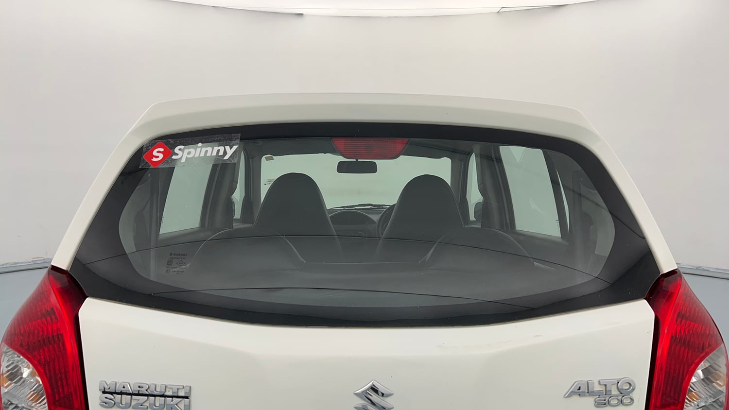Used 2018 Maruti Suzuki Alto 800 LXi (O) Petrol Manual exterior BACK WINDSHIELD VIEW