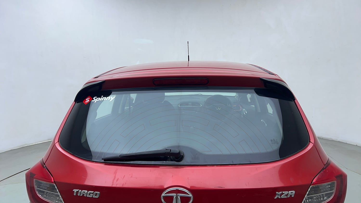 Used 2018 Tata Tiago Revotron XZA Petrol Automatic exterior BACK WINDSHIELD VIEW