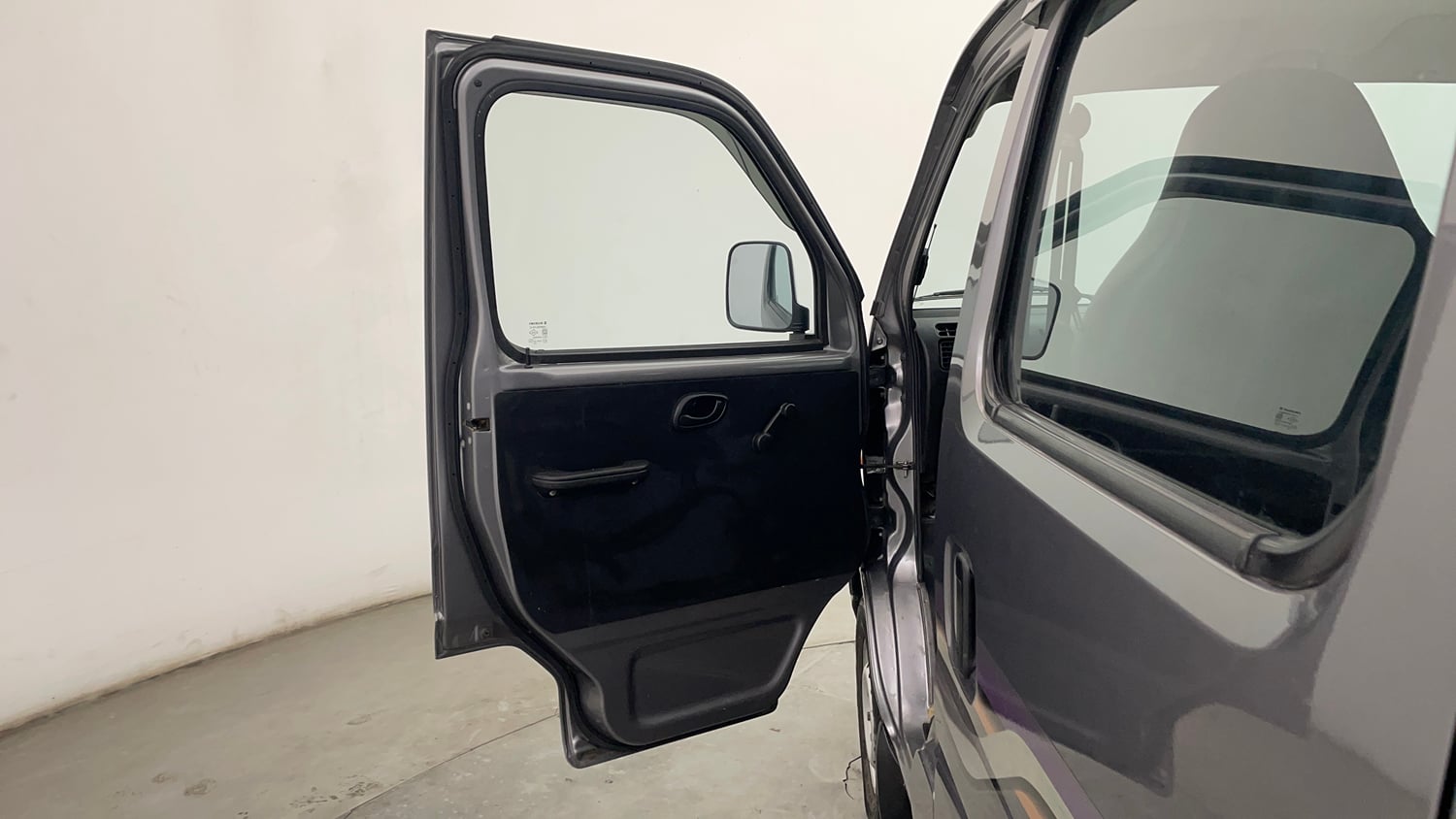 Used 2023 Maruti Suzuki Eeco 5 STR AC Petrol Manual interior LEFT FRONT DOOR OPEN VIEW