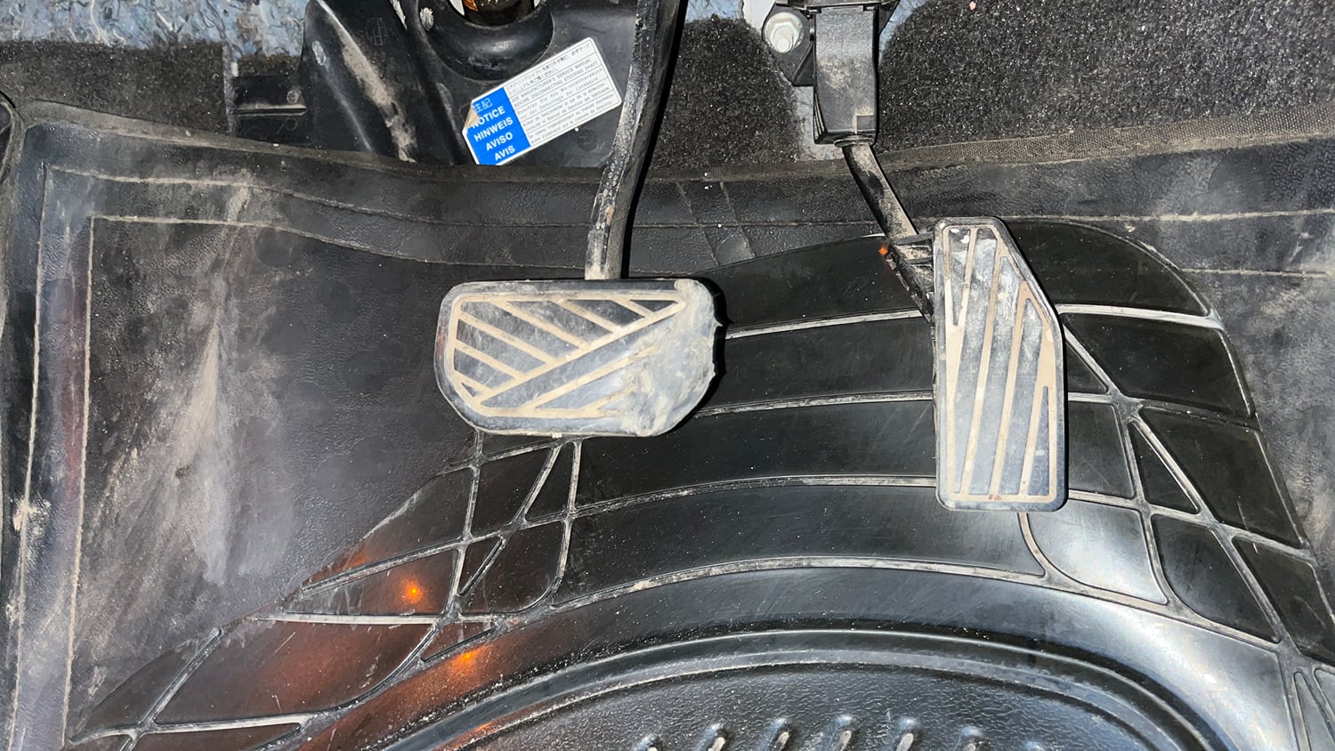 Used 2017 Maruti Suzuki Baleno Zeta 1.2 AT Petrol Automatic interior PEDALS VIEW