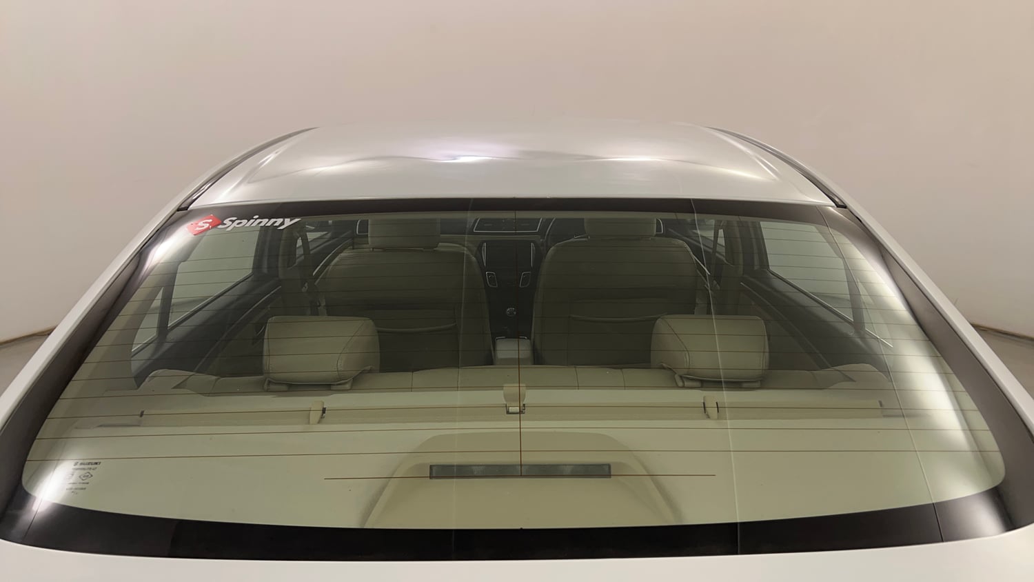 Used 2019 Maruti Suzuki Ciaz Alpha Hybrid 1.5 Petrol Manual exterior BACK WINDSHIELD VIEW