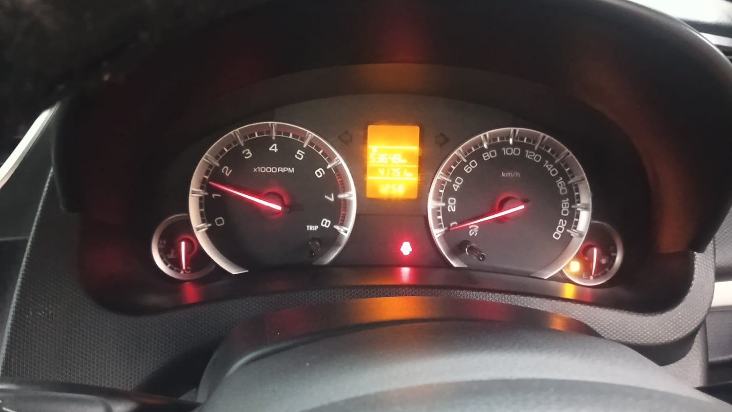 Used 2015 Maruti Suzuki Swift VXi Petrol Manual interior CLUSTERMETER VIEW