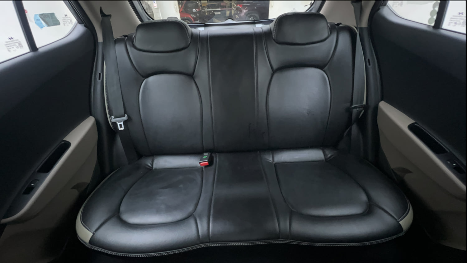 Used 2014 Hyundai Grand i10 Sportz AT 1.2 Kappa VTVT Petrol Automatic interior REAR SEAT CONDITION VIEW