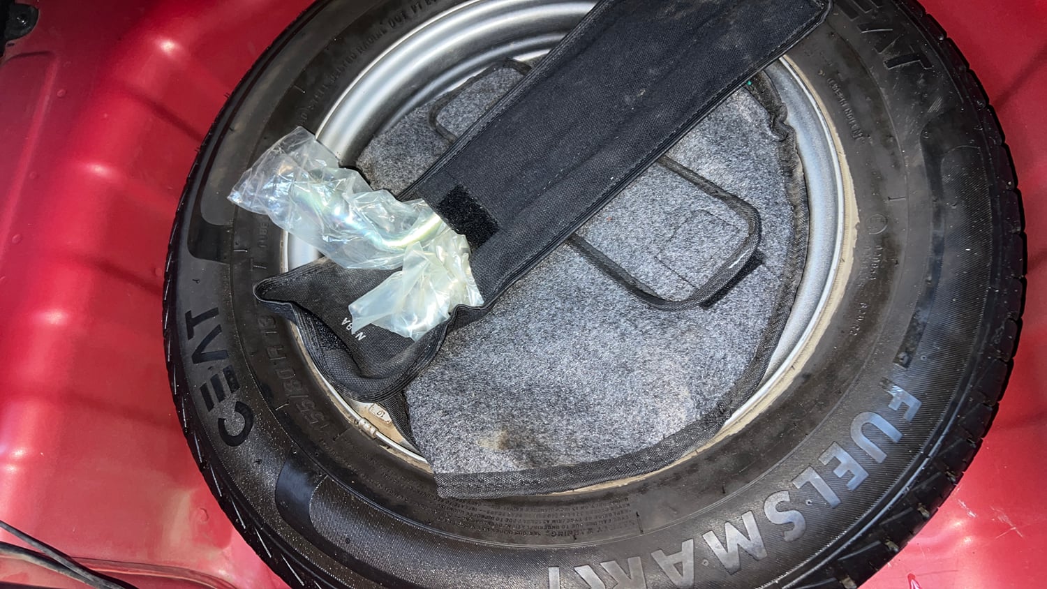 Used 2019 Hyundai Santro Sportz Petrol Manual tyres SPARE TYRE VIEW
