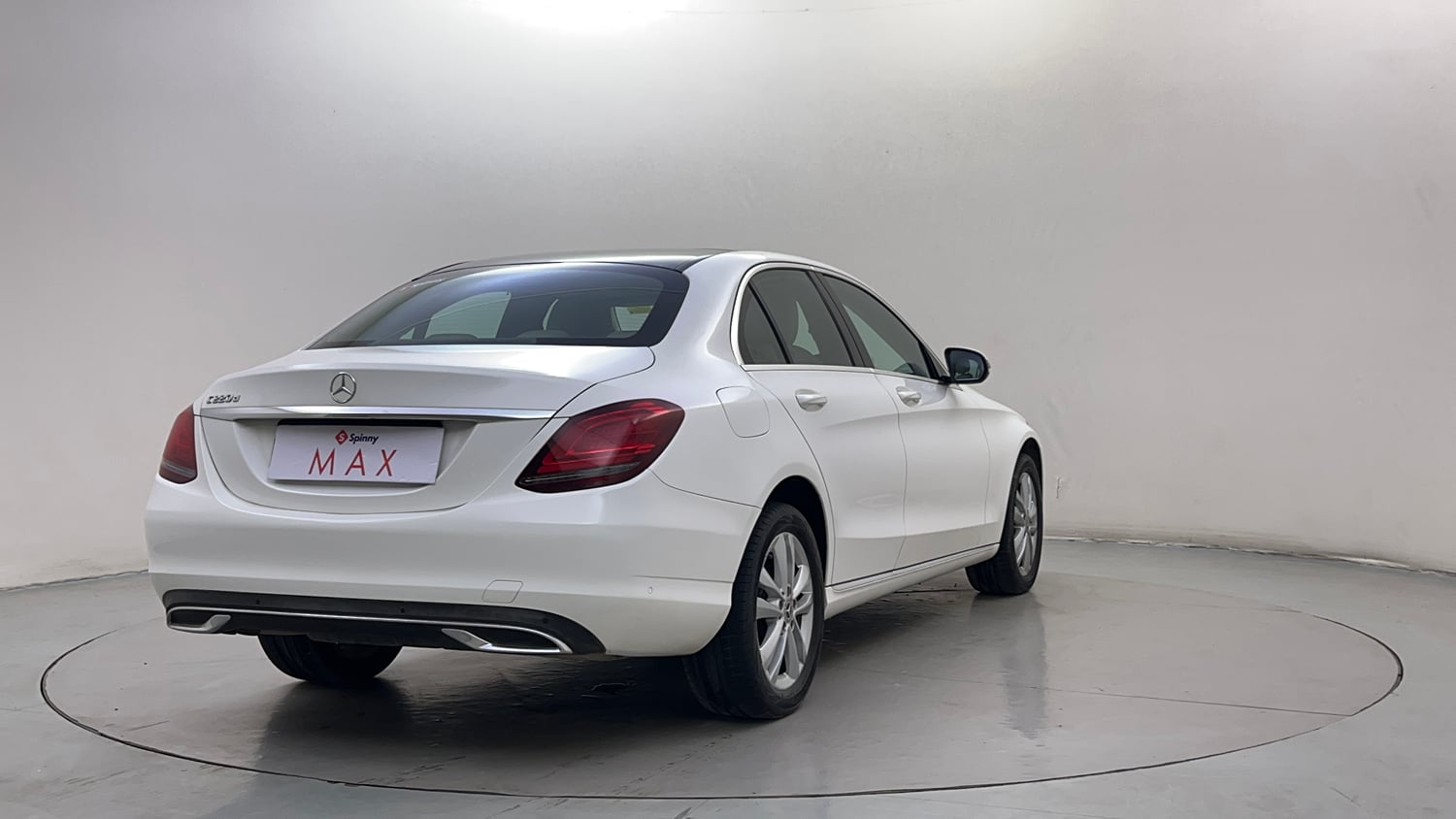 Used 2019 Mercedes-Benz C-Class C 220d Progressive Diesel Automatic exterior RIGHT REAR CORNER VIEW