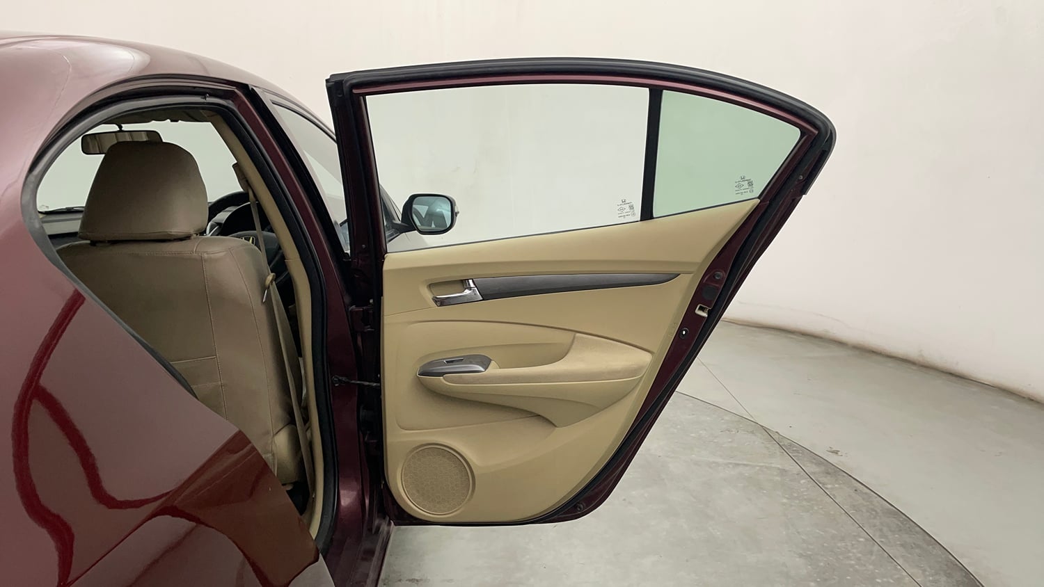 Used 2012 Honda City 1.5 V AT Petrol Automatic interior RIGHT REAR DOOR OPEN VIEW