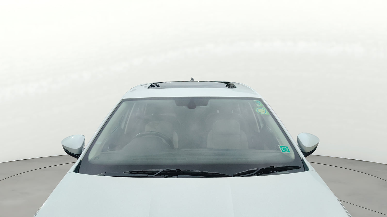 Used 2022 Skoda Slavia Style 1.0L TSI MT Petrol Manual exterior FRONT WINDSHIELD VIEW