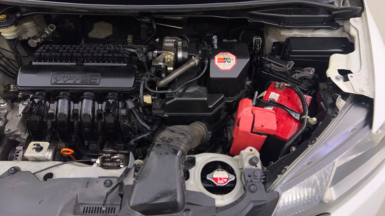 Used 2018 Honda Jazz V AT Petrol Petrol Automatic engine ENGINE LEFT SIDE VIEW
