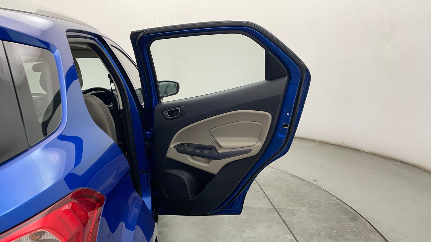 Used 2019 Ford EcoSport Titanium 1.5L TDCi Diesel Manual interior RIGHT REAR DOOR OPEN VIEW