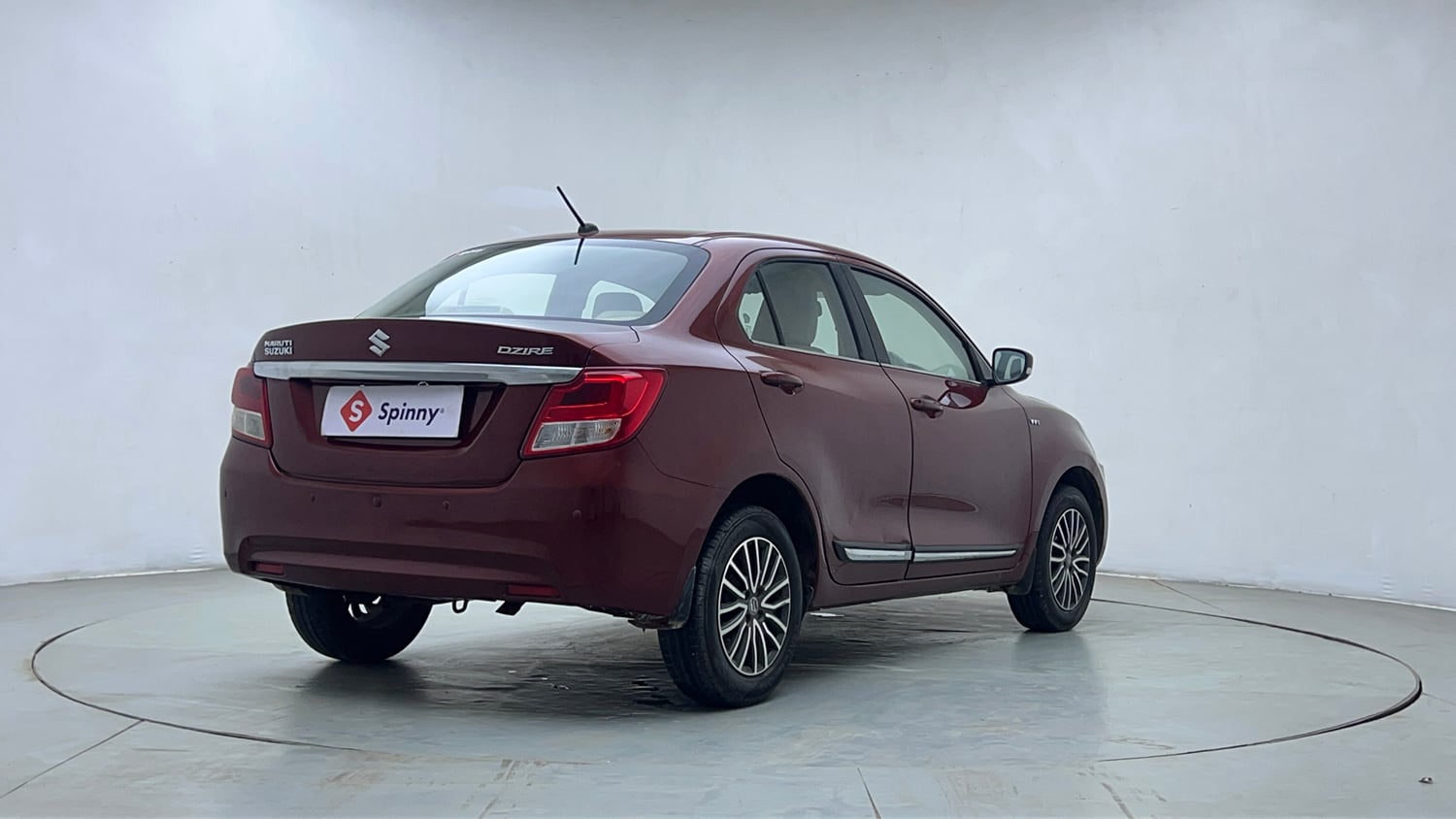 Used 2019 Maruti Suzuki Dzire VXi AMT Petrol Automatic exterior RIGHT REAR CORNER VIEW