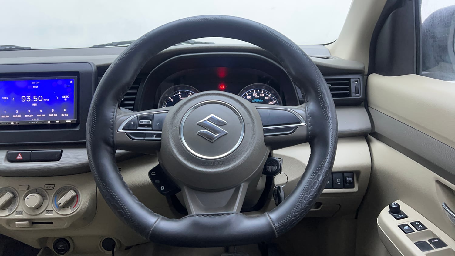Used 2022 Maruti Suzuki New Ertiga VXi AT Petrol Automatic interior STEERING VIEW